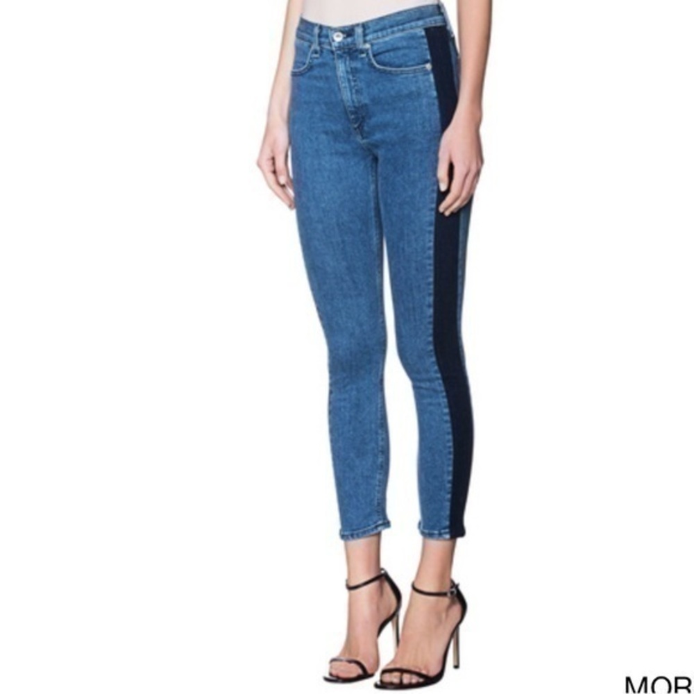 Rag & Bone Mazie Double Indigo Jeans Size 29